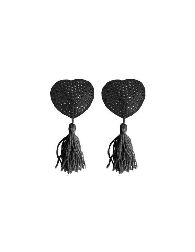 Nipple Tassels Heart Black