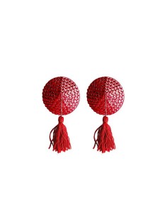 Nipple Tassels Round Red 2
