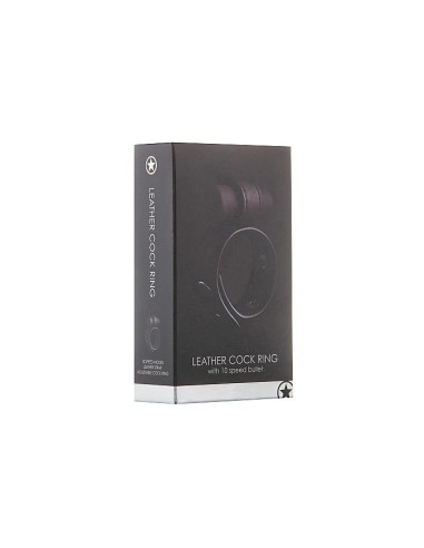 Leather Cock Ring - Black