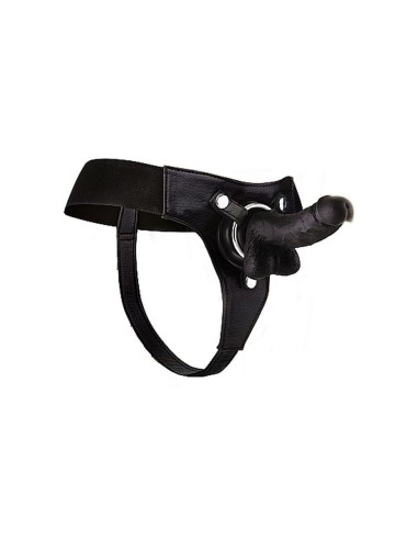 Realistic - 7 Inch - Strap-On - Black