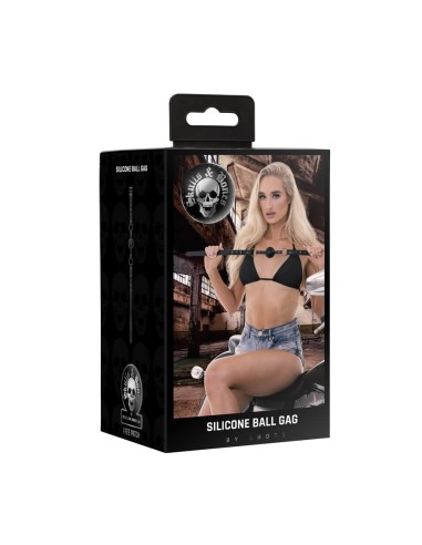 Silicone Ball Gag - Black