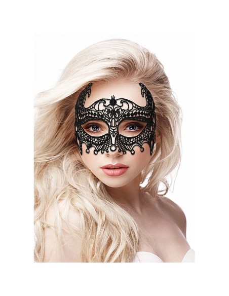 Empress Black Lace Mask - Black