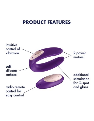 SATISFYER DOUBLE PLUS REMOTE