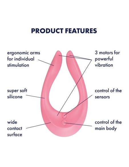 SATISFYER ENDLESS JOY - Pink