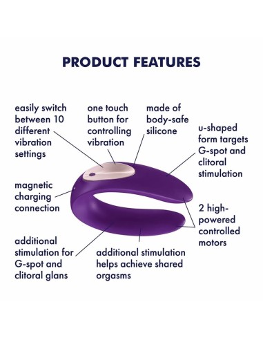 SATISFYER DOUBLE PLUS