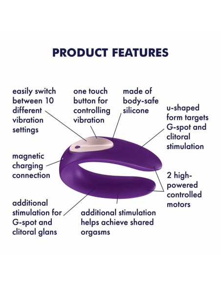 SATISFYER DOUBLE PLUS