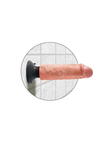 Vibrating Cock - 6 Inch - Flesh