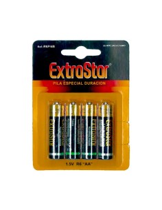 Batterie 1.5V AA Size 4 pezzi EXTRASTAR