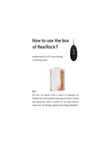 Realistic Cock with Scrotum - Black