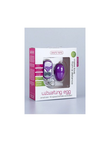 10 Speed Remote Vibrating Egg Small Size