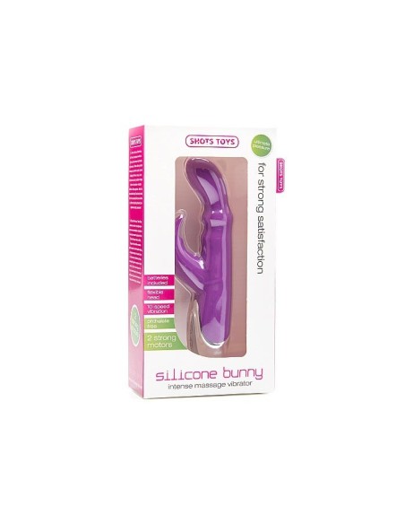 Silicone Bunny - Purple
