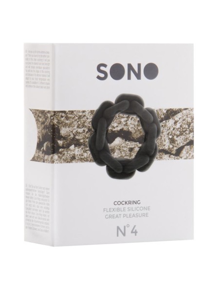 No.4 - Chain Cockring - Black