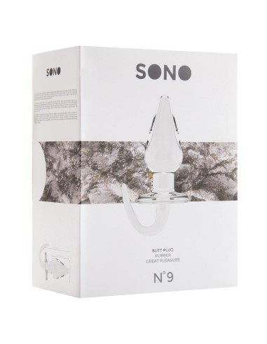 No.9 - Butt Plug - 6 Inch - Transparent