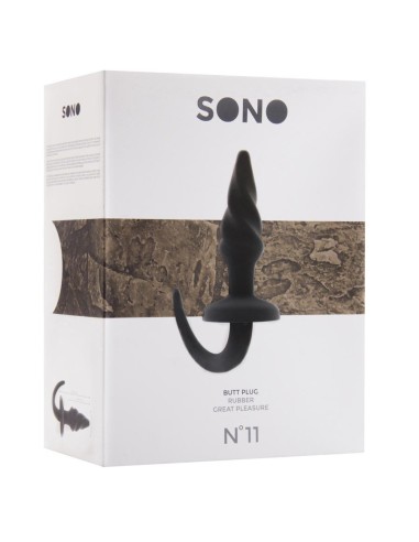 No.11 - Butt Plug - 6 Inch - Black