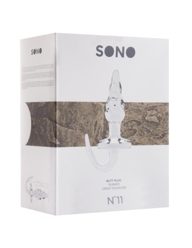 No.11 - Butt Plug - 6 Inch - Transparent