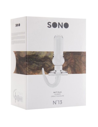 No.13 - Butt Plug - 6 Inch - Transparent