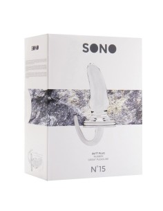 No.15 - Butt Plug - 6 Inch - Transparent acquista online su Porky's Store 2