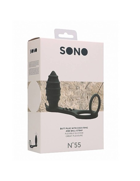 No.55 - Butt Plug with Conk Ring and