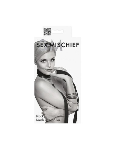 Black Leash & Collar