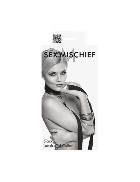 Black Leash & Collar