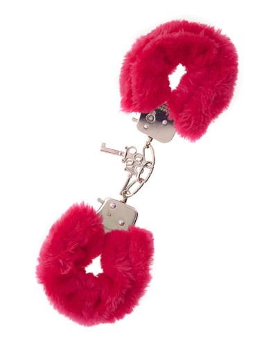 DREAM TOYS HANDCUFFS WITH PLUSH RED