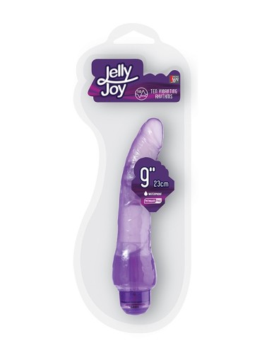 JELLY JOY 9INCH 10 RHYTHMS - PURPLE