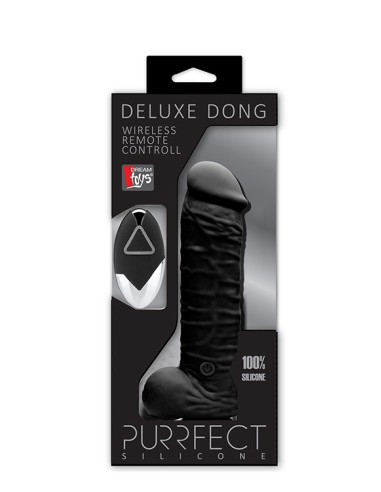 PURRFECT SILICONE DELUXE REMOTE VIBE 7IN