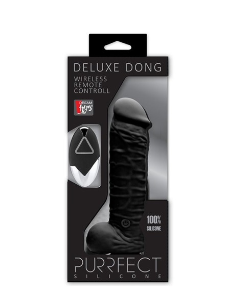 PURRFECT SILICONE DELUXE REMOTE VIBE 7IN