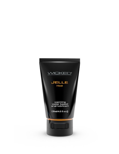 WICKED JELLE HEAT ANAL LUBRICANT 120ML