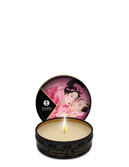MASSAGE CANDLE ROSE PETALS 30ML