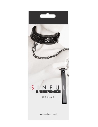SINFUL BLACK COLLAR