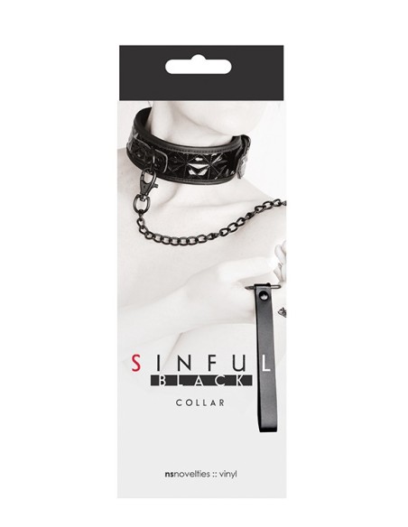 SINFUL BLACK COLLAR