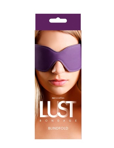 LUST BONDAGE BLINDFOLD PURPLE