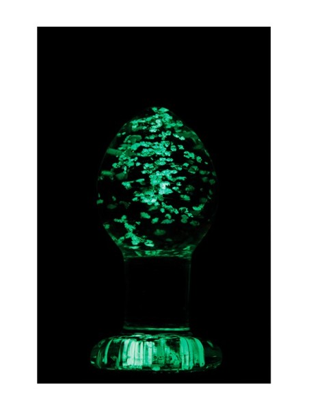 FIREFLY GLASS PLUG MEDIUM CLEAR