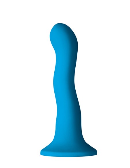 COLOURS WAVE 6INCH DILDO BLUE