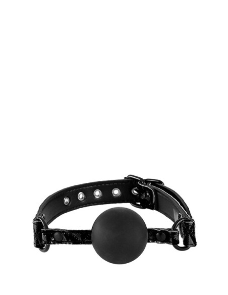 SINFUL SOFT SILICONE GAG BLACK