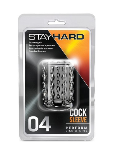STAY HARD COCK SLEEVE 04 CLEAR