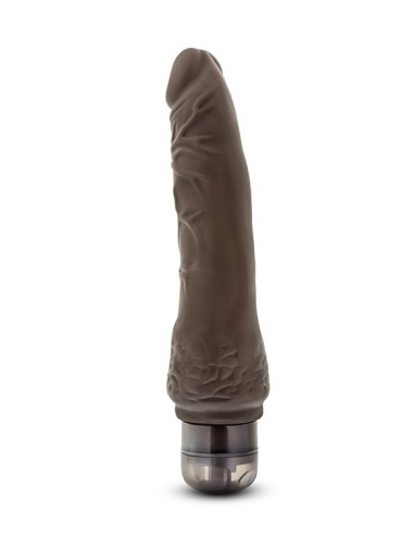DR. SKIN COCK VIBE 7 INCH CHOCOLATE