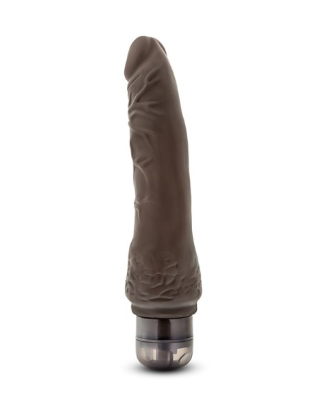 DR. SKIN COCK VIBE 7 INCH CHOCOLATE