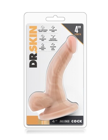 DR. SKIN 4 INCH MINI COCK FLESH