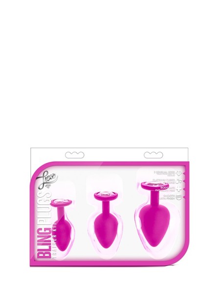 LUXE BLING PLUGS TRAINING KIT PINK