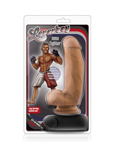COVERBOY MMA FIGHTER 7 INCH COCK MOCHA