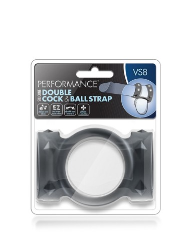 PERFORMANCE VS8 DOUBLE COCK & BALL STRAP