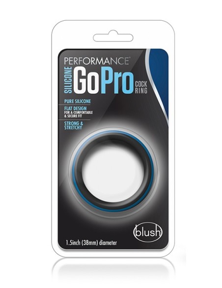PERFORMANCE SILICONE GO PRO COCK RING BL