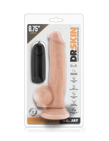 DR. SKIN DR. JAY 8.75 VIBRATING COCK