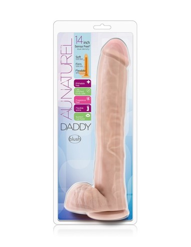 AU NATUREL DADDY 14 INCH SENSA FEEL