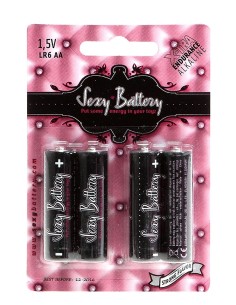 SEXY BATTERY ALKALINE 4PC. BLISTER AA 2