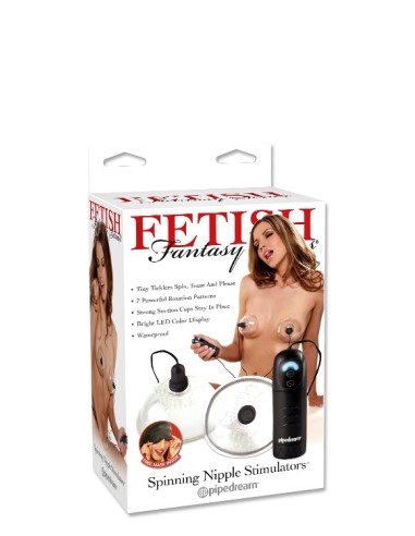 FF SPINNING NIPPLE STIMULATORS