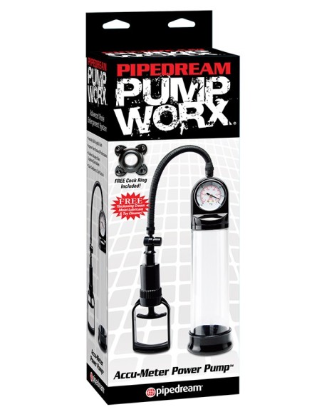PUMP WORX ACCU-METER POWER PUMP BLACK