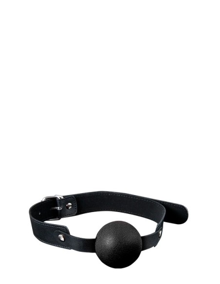 GP SOLID SILICONE BALL GAG BLACK